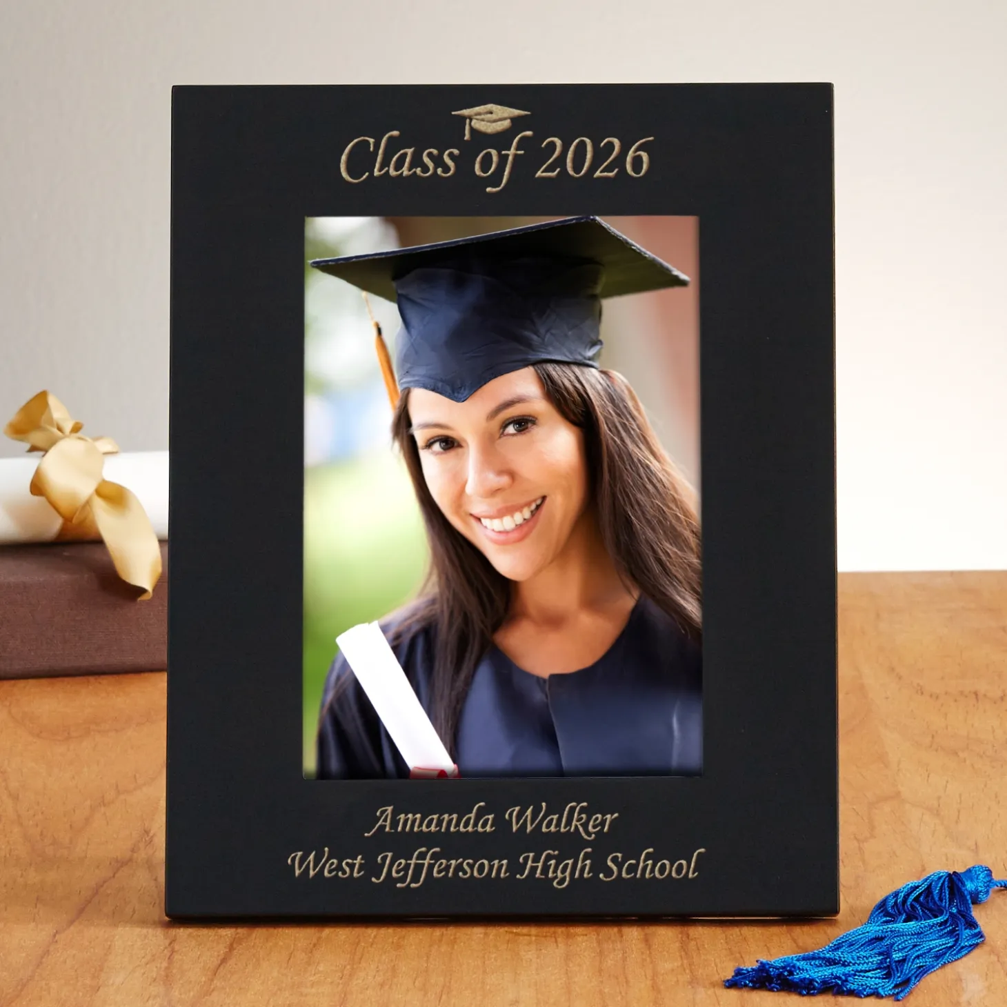 Class of Black Laser Picture Frame