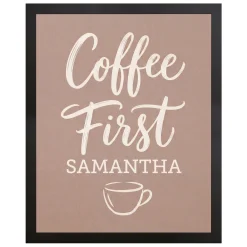 Coffee First Canvas