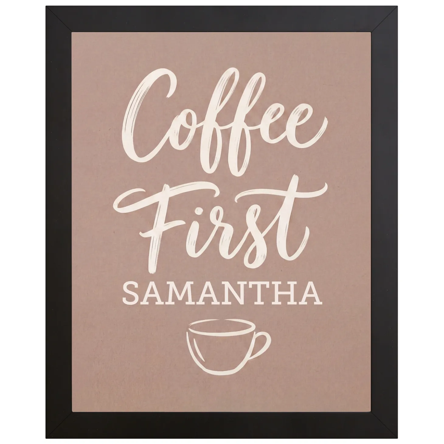 Coffee First Canvas