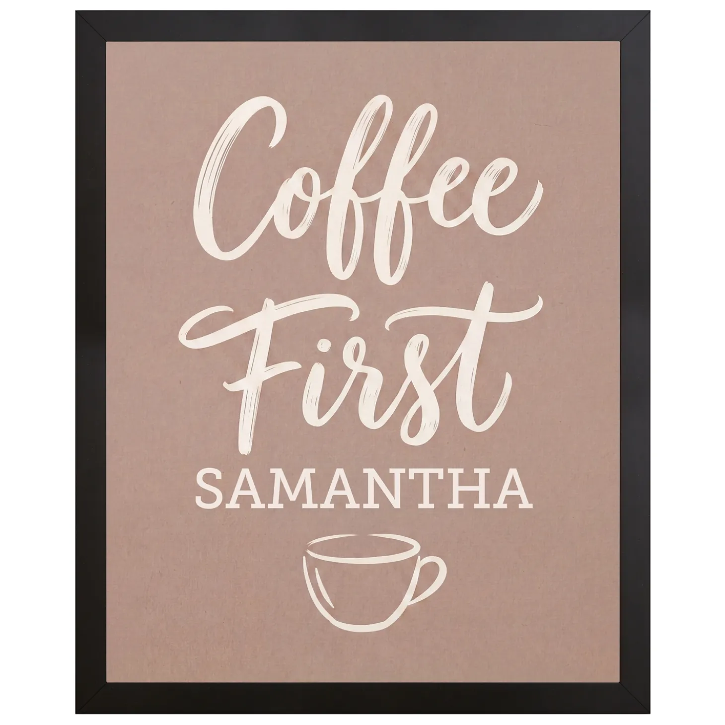 Coffee First Canvas