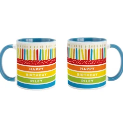Colorful Birthday Candles Mug