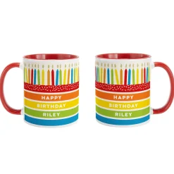 Colorful Birthday Candles Mug