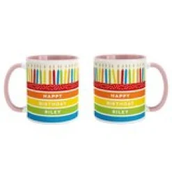 Colorful Birthday Candles Mug