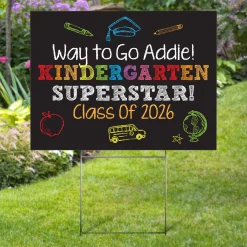 Colorful Celebrations Graduation Yard Sign