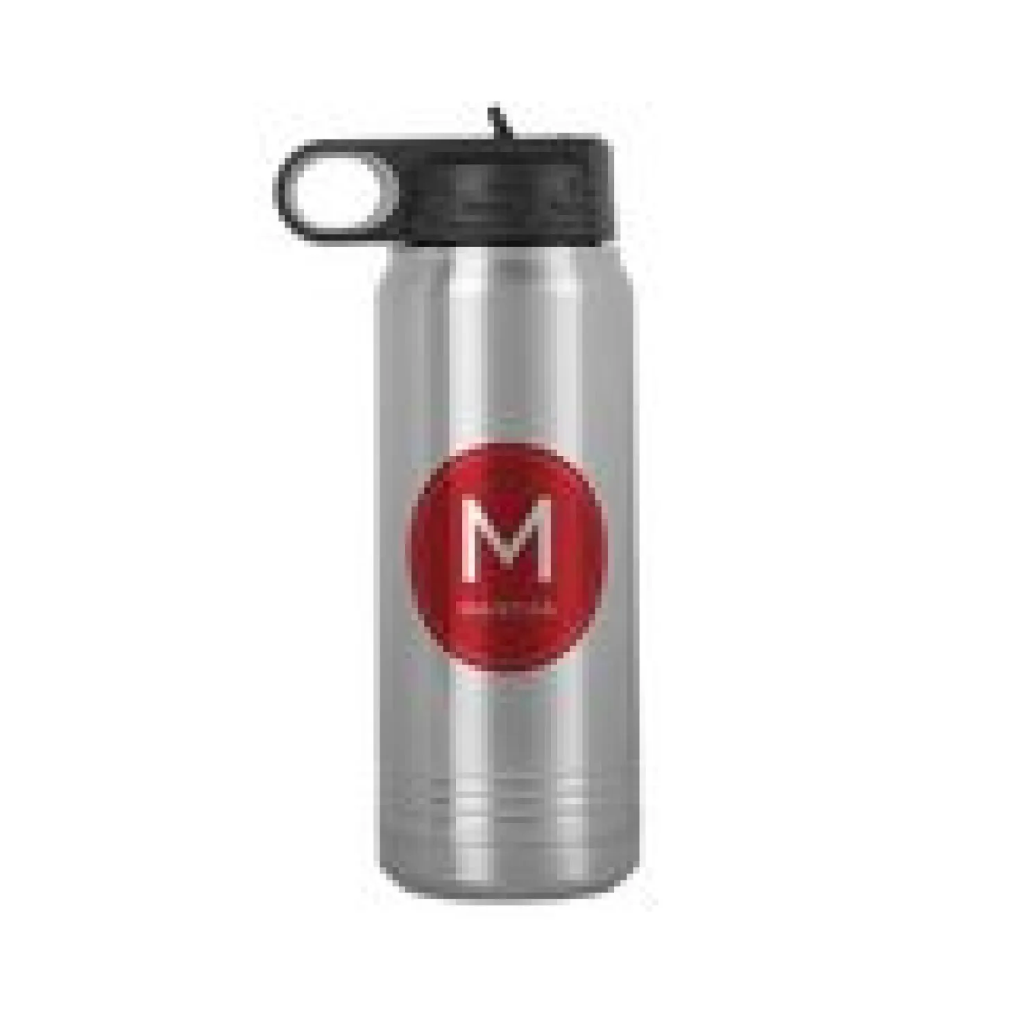 Colorful Initial & Name Water Bottle