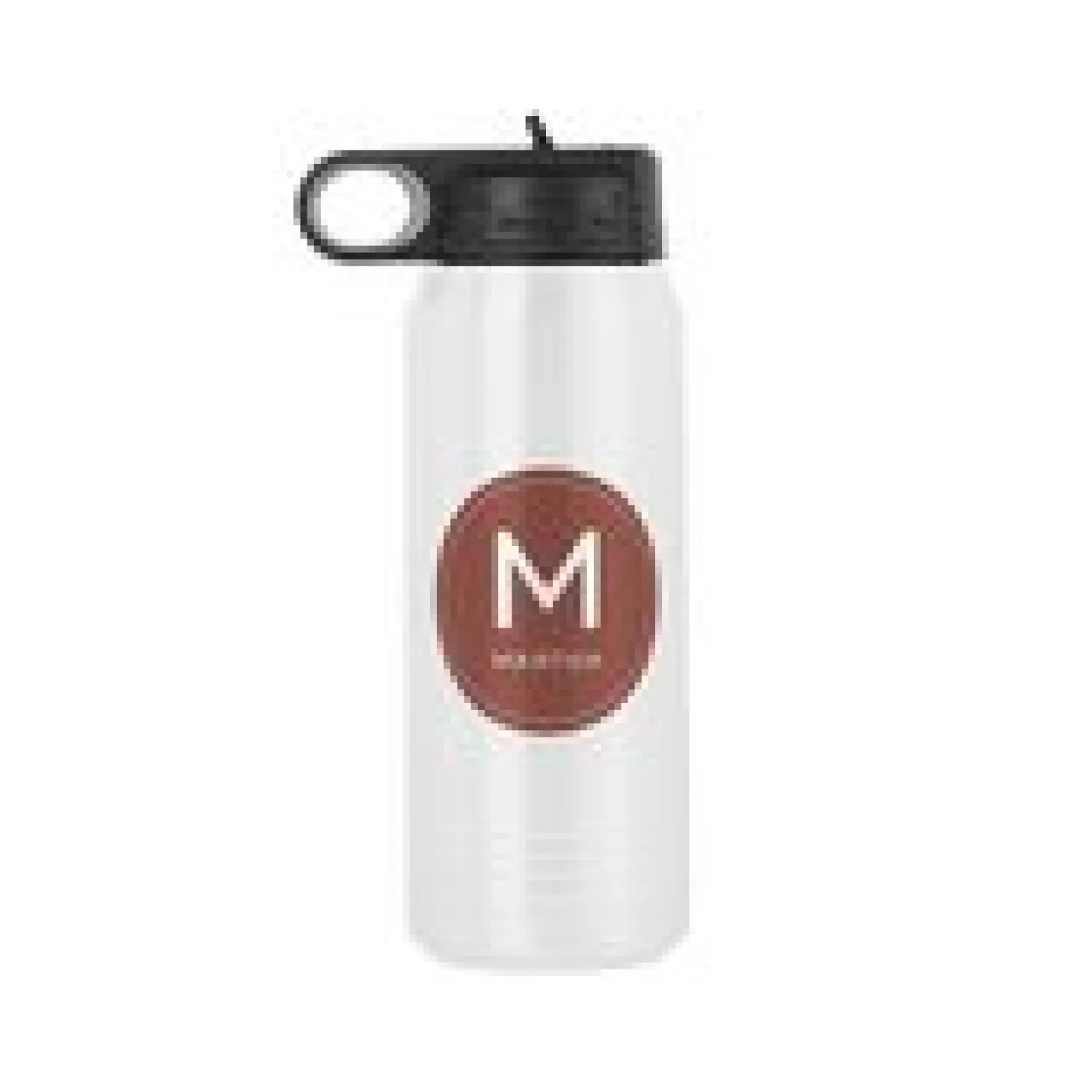 Colorful Initial & Name Water Bottle