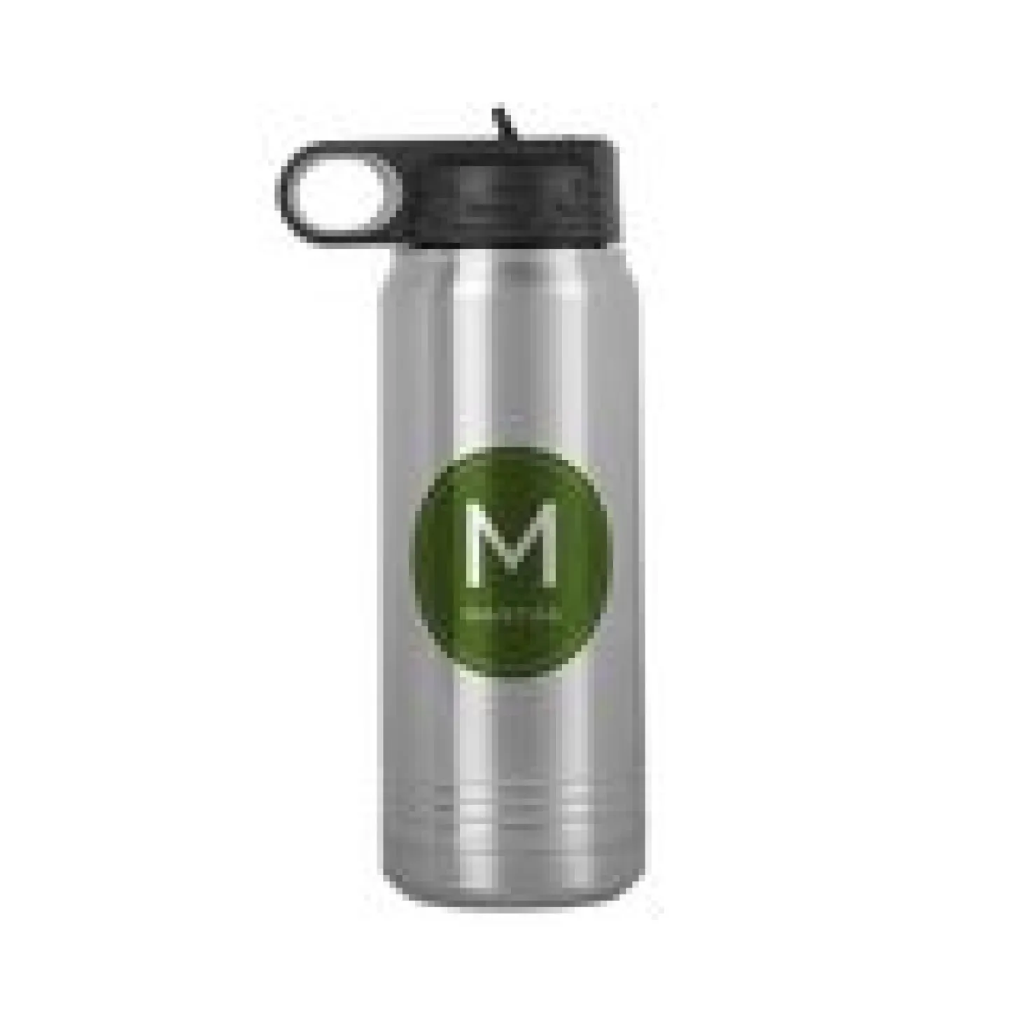 Colorful Initial & Name Water Bottle
