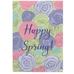 Colorful Roses Garden Flag