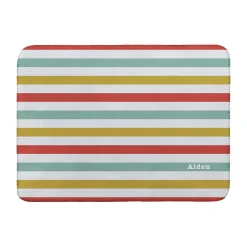 Colorful Stripes Sherpa Baby Blanket