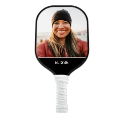 Color Name with Photo Pickleball Paddle