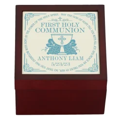 Communion Memories Tile Keepsake Box