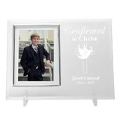 Confirmed in Christ Glass Frame