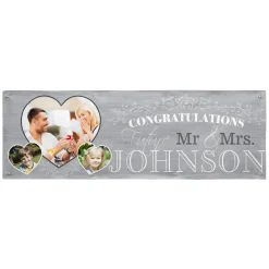 Congratulations Engagement Photo Banner