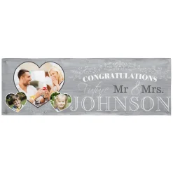 Congratulations Engagement Photo Banner