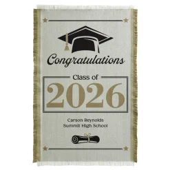Congratulations Graduation Throw