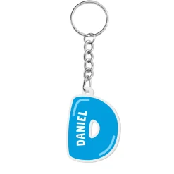 Cool Vibes Initial And Name Acrylic Keychain