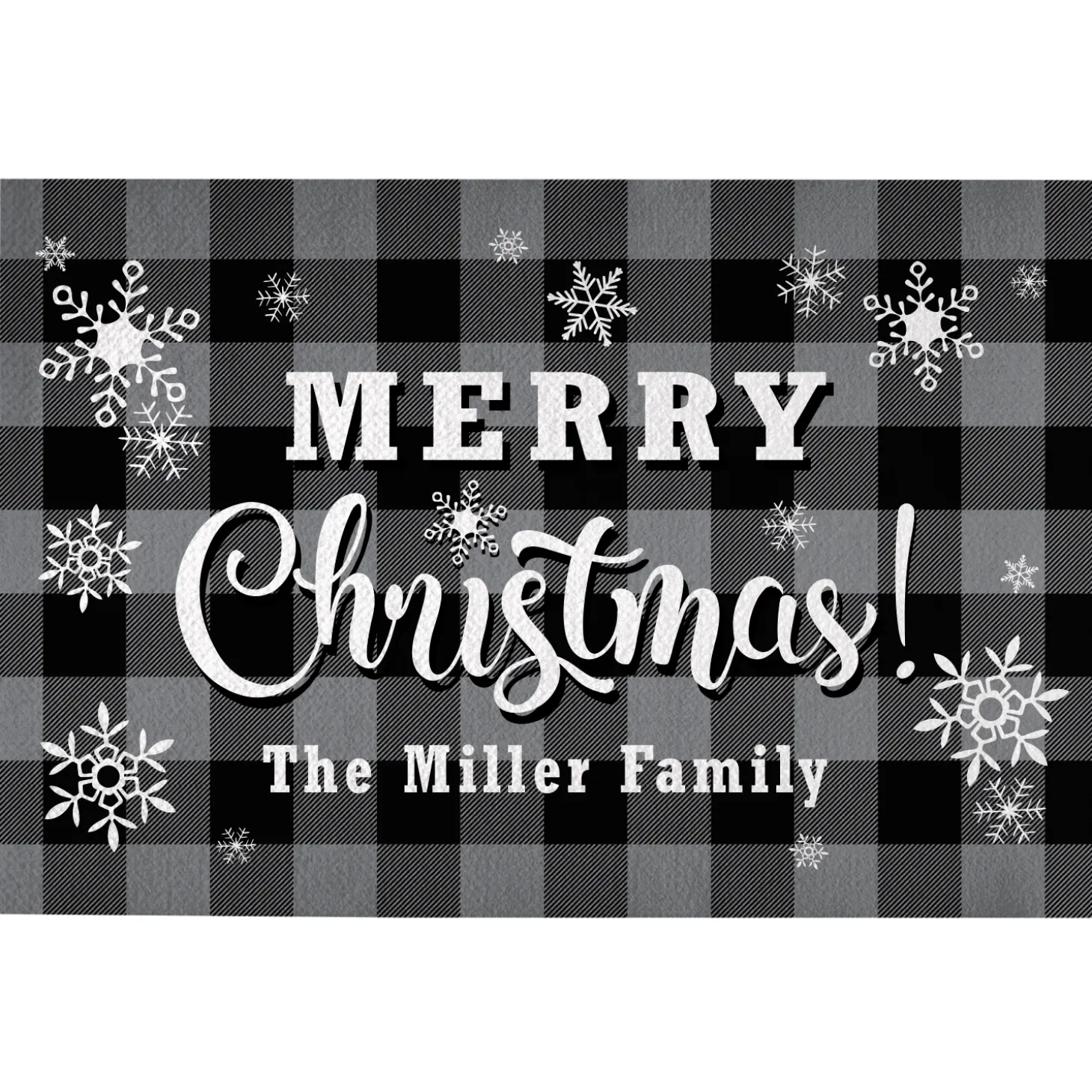 Cozy Christmas Doormat