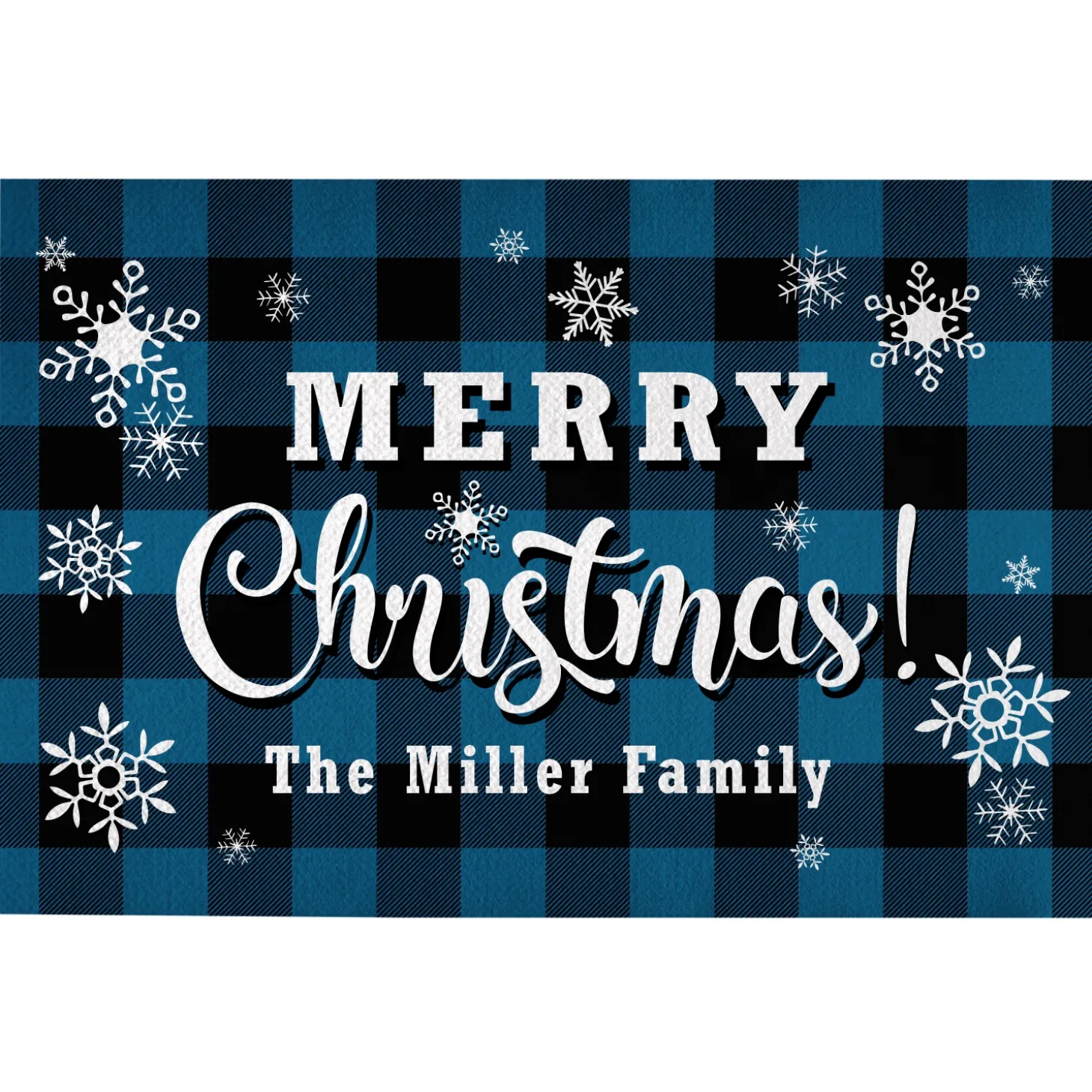 Cozy Christmas Doormat