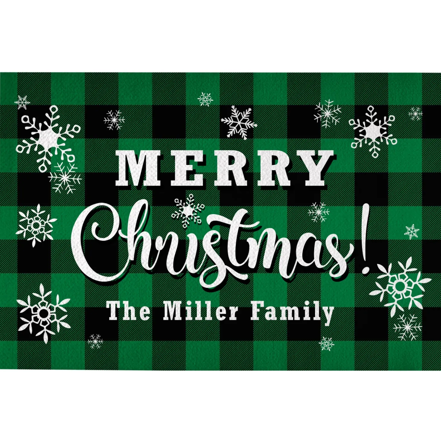 Cozy Christmas Doormat