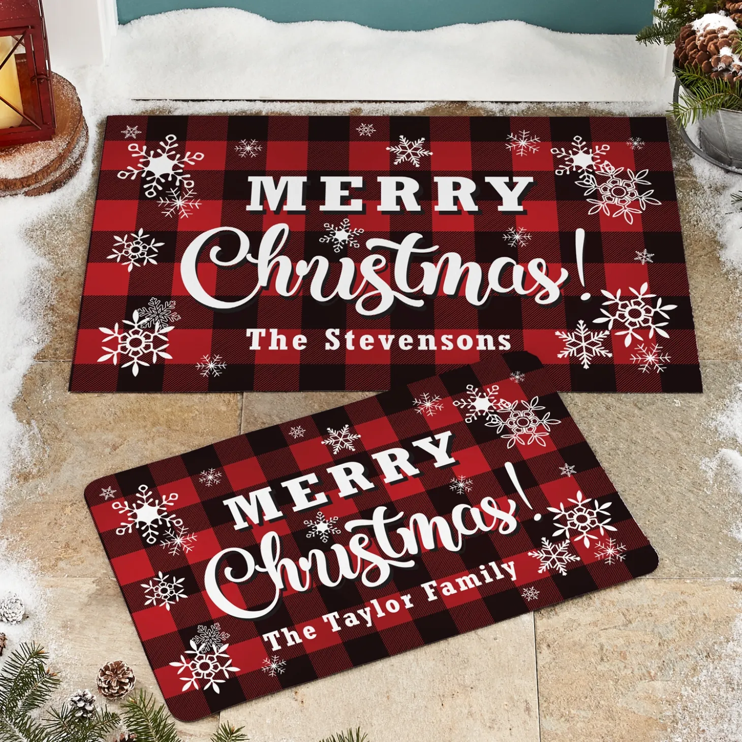 Cozy Christmas Doormat