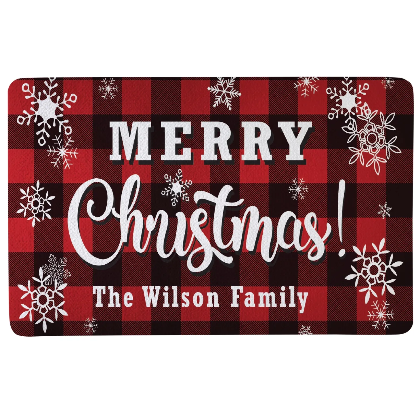 Cozy Christmas Doormat