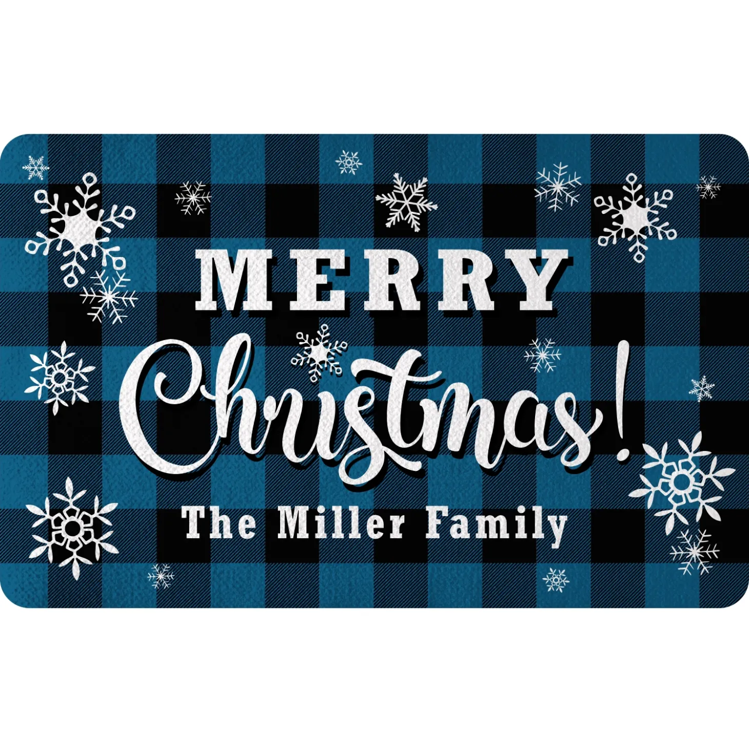Cozy Christmas Doormat