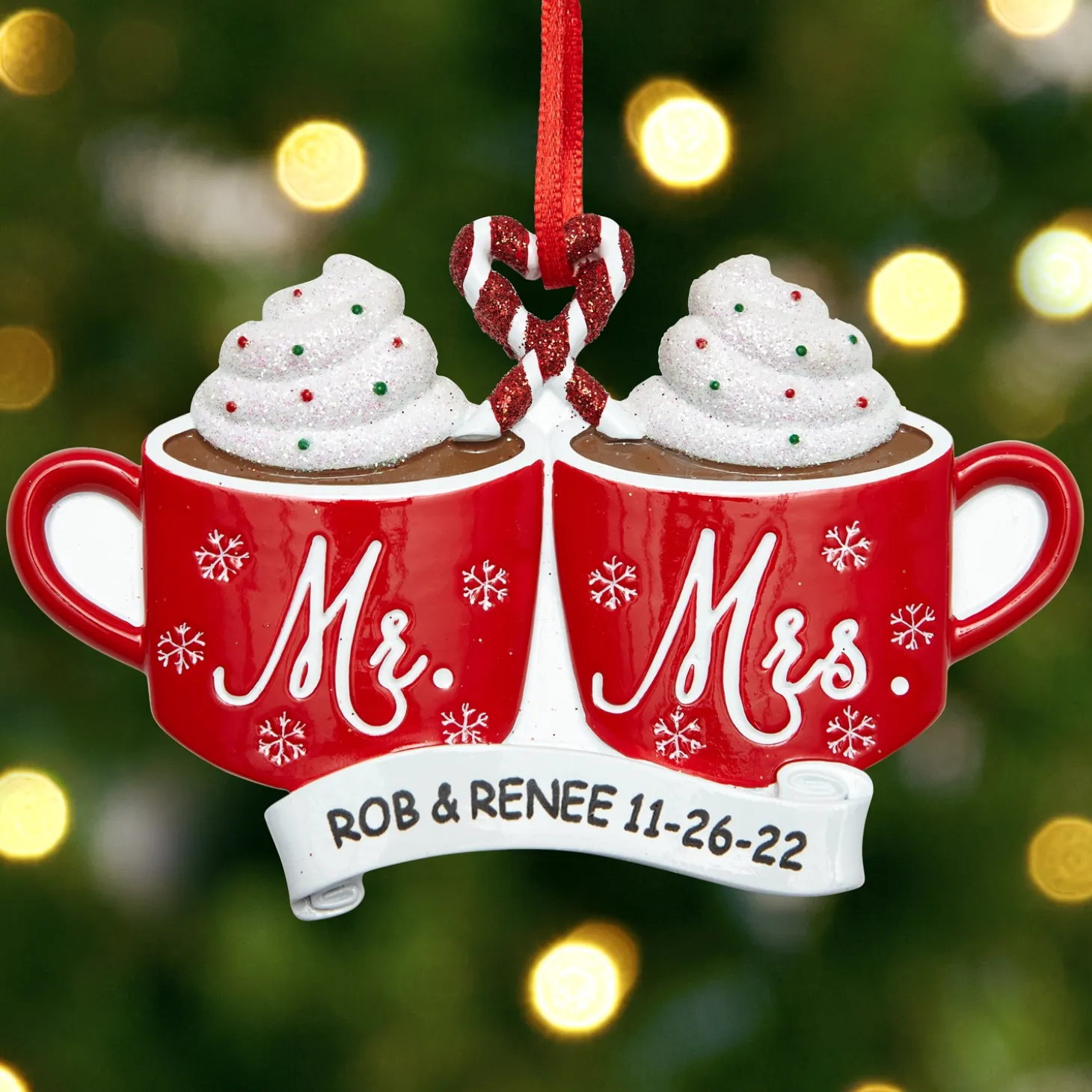 Cozy Couple Mug Ornament