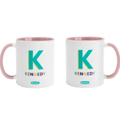 Crayola™ Colorful Initial and Name Mug