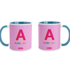 Crayola™ Colorful Initial and Name Mug
