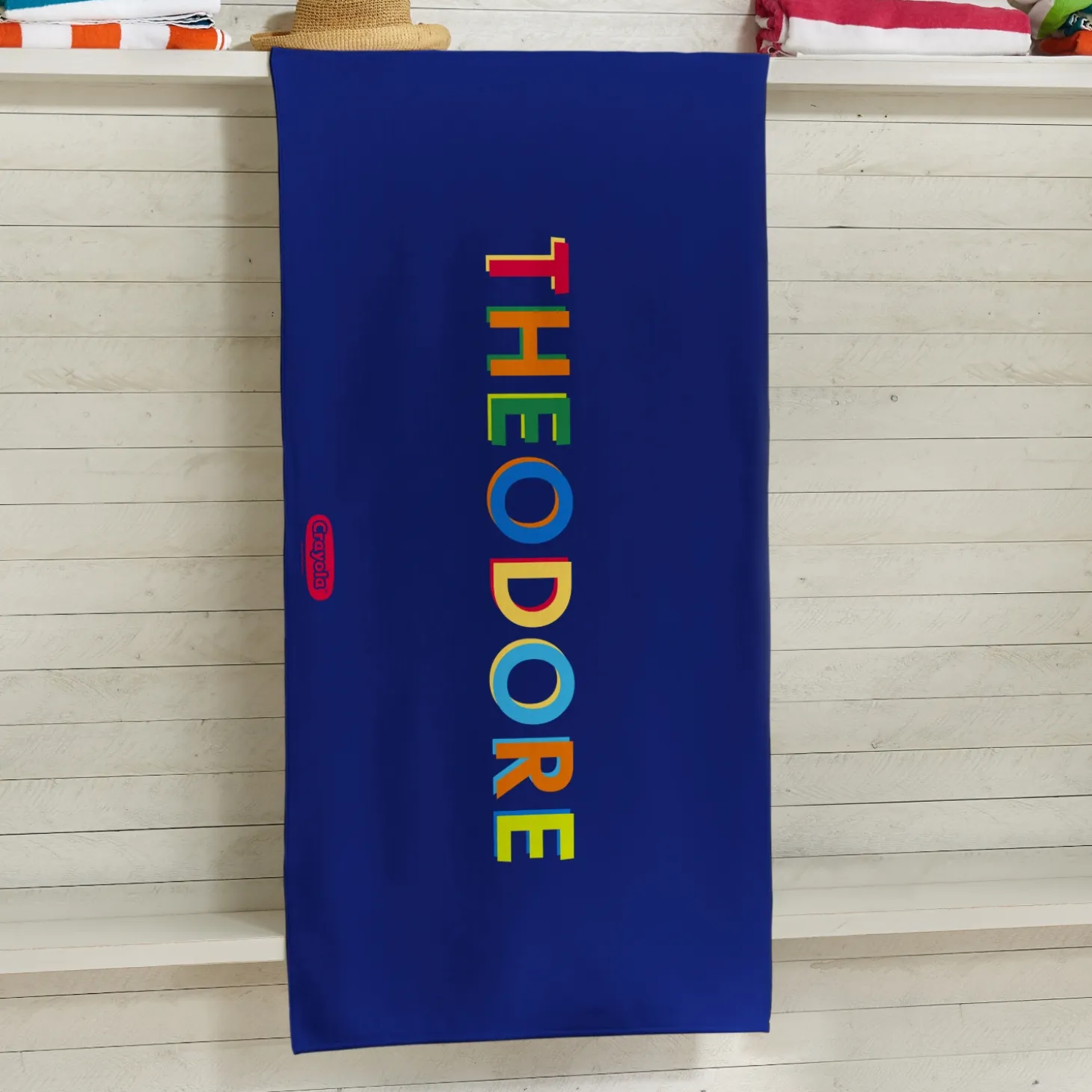 Crayola™ Colorful Name Beach Towel