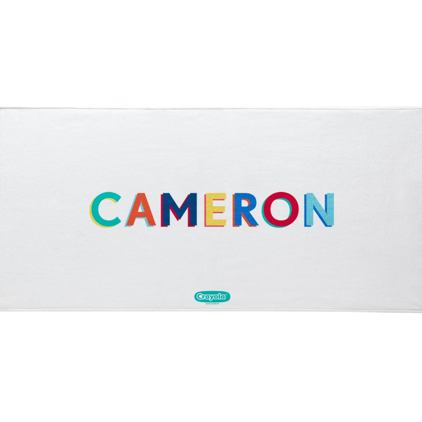 Crayola™ Colorful Name Beach Towel