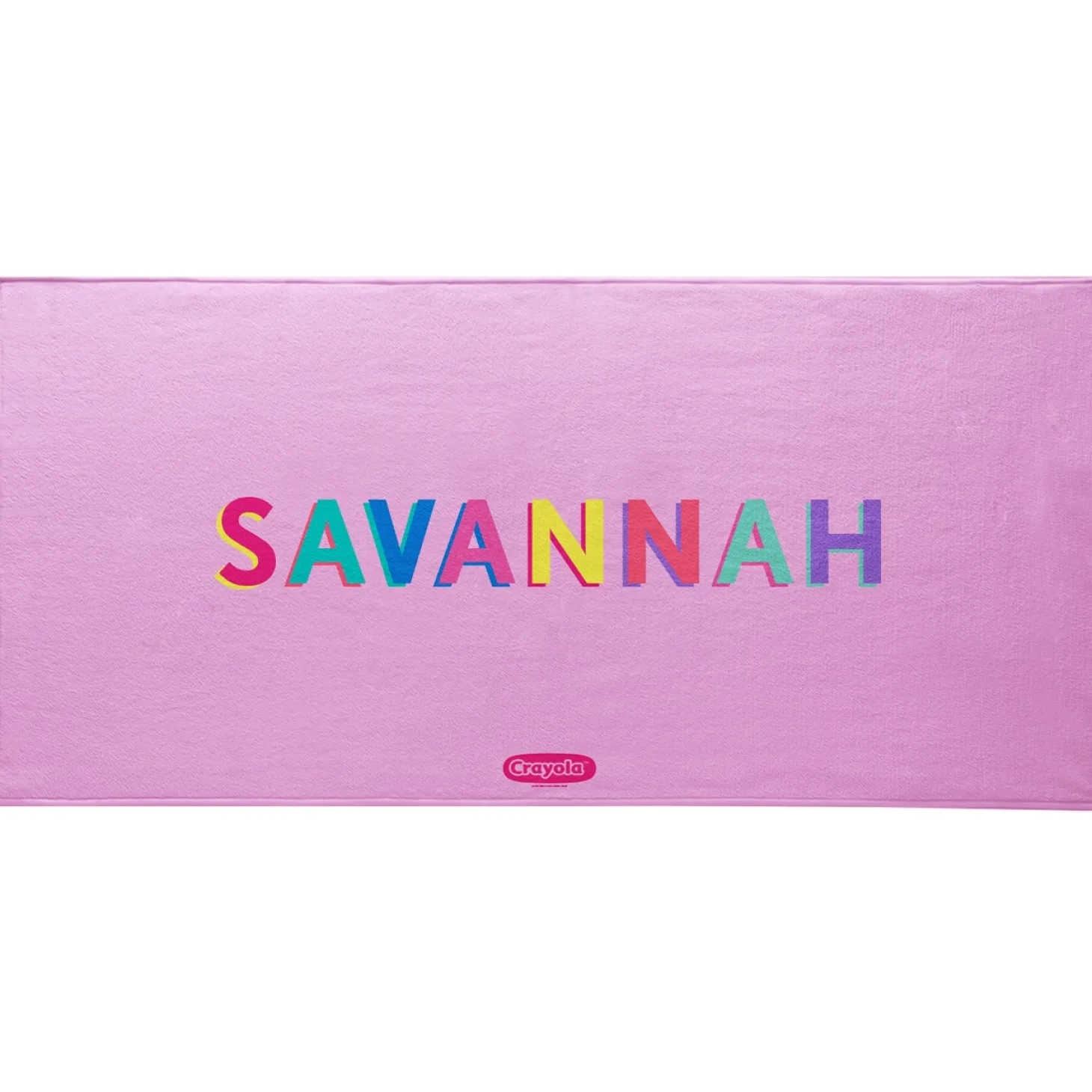 Crayola™ Colorful Name Beach Towel