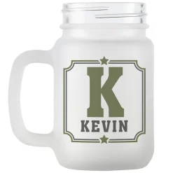Create Your Own Frosted Mason Jar