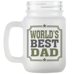 Create Your Own Frosted Mason Jar