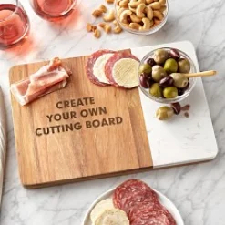 Create Your Own Marble + Wood Cutting Board .product-info-decoration { display: inline-flex; justify-content: space-between; align-items: center; border-radius: 0.4rem; background-color: #E8E8E8; padding: 0.2rem 0.4rem; font-size: 1.4rem; line-height: 1.6rem; font-weight: var(--font-weight-semibold); letter-spacing: 0.042rem; text-transform: uppercase; --decoration-icon-url: ''; /* will be dynamically set */}.product-info-decoration.badge-icon::before { content: ''; width: 2rem; height: 2rem; background: var(--decoration-icon-url) no-repeat; background-size: 100% 100%; display: block; margin-right: 0.4rem;} Laser Engraved