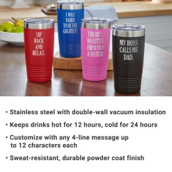 Create Your Own 20 oz. Insulated Tumbler