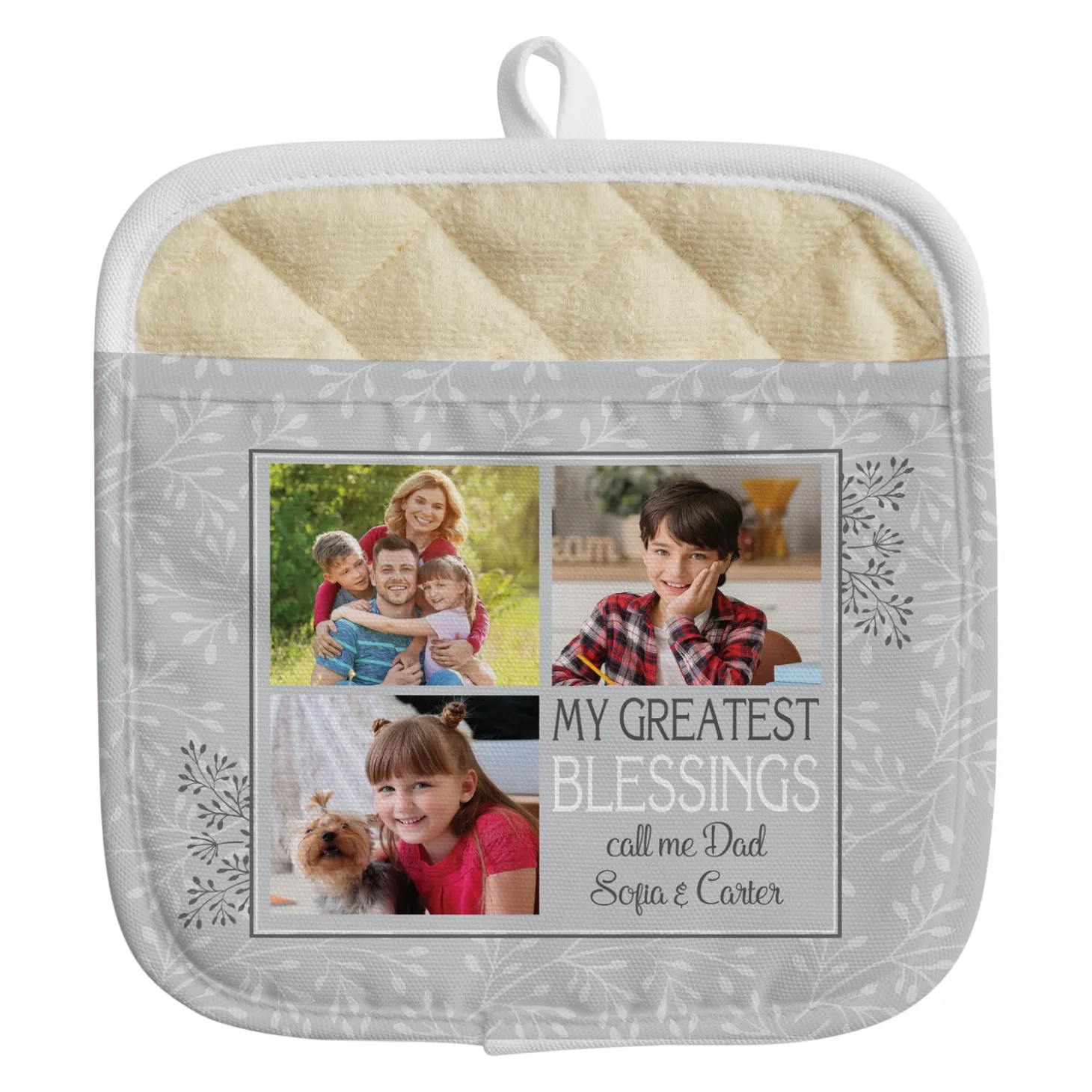 Create Your Own Photo Pot Holder