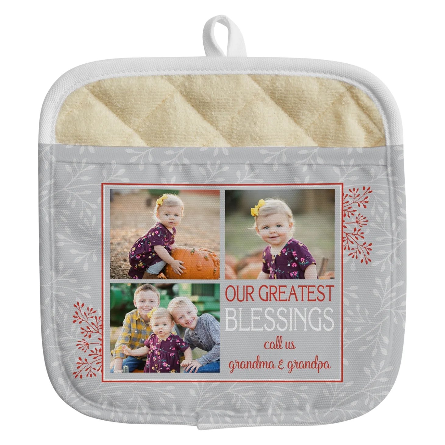 Create Your Own Photo Pot Holder