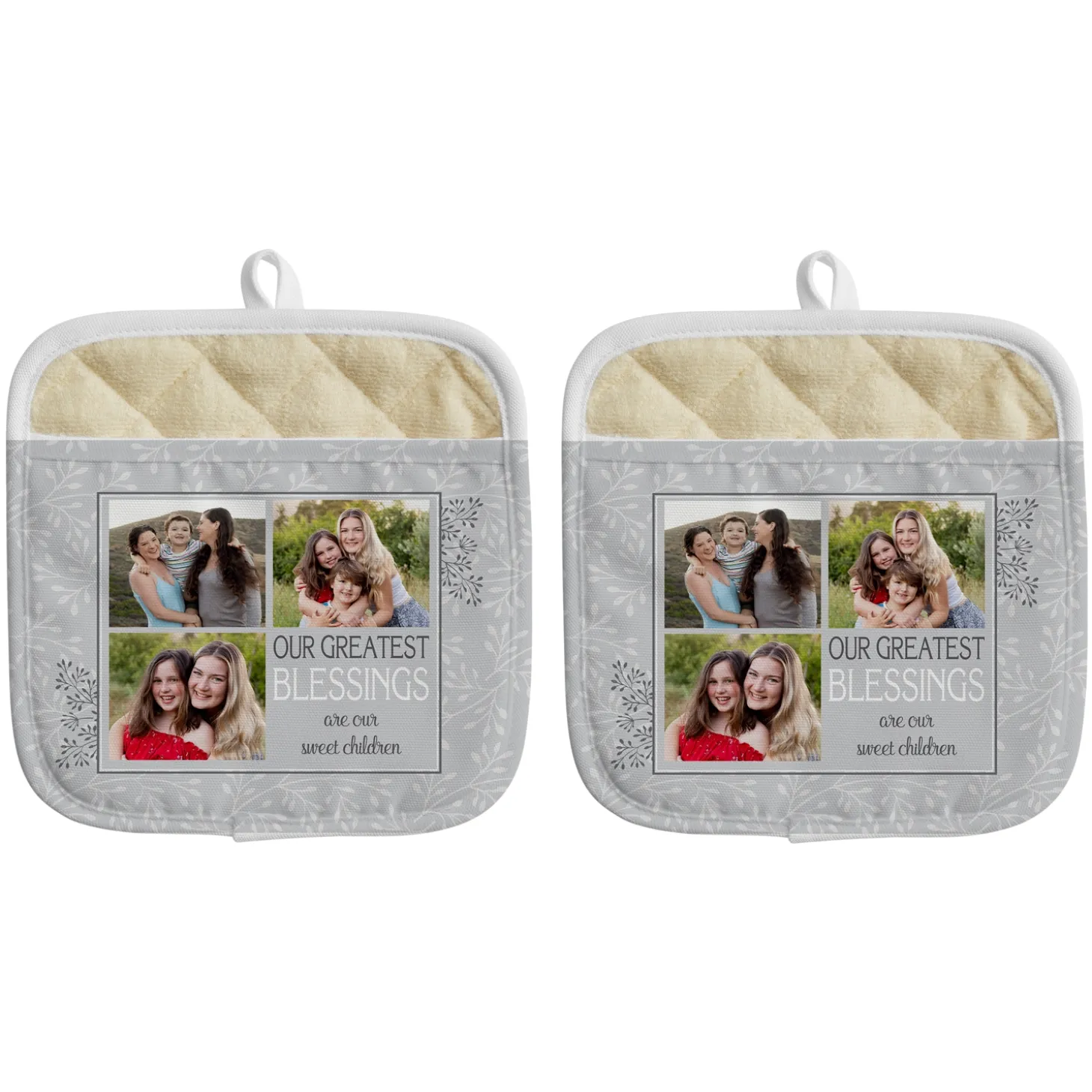 Create Your Own Photo Pot Holder