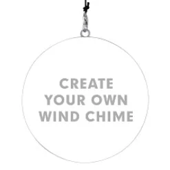Create Your Own Round Wind Chime 30"
