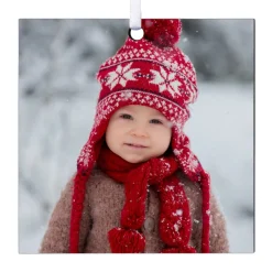 Custom Photo Wood Ornament