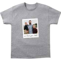 Custom Polaroid Photo T-Shirt