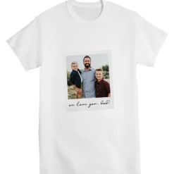 Custom Polaroid Photo T-Shirt