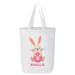 Cutesy Bunny with Egg Tote Bag