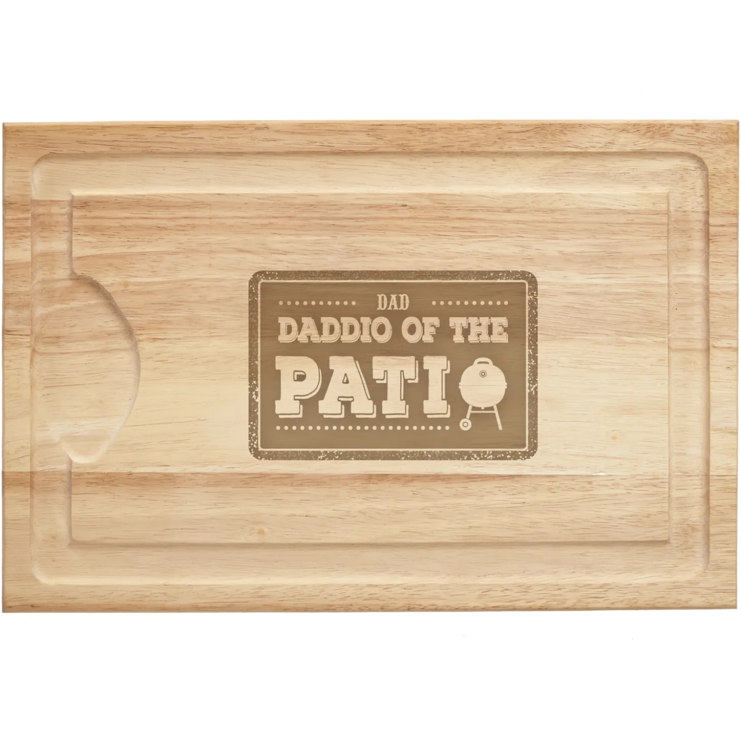 Daddio of the Patio Maple Wood Cutting Board