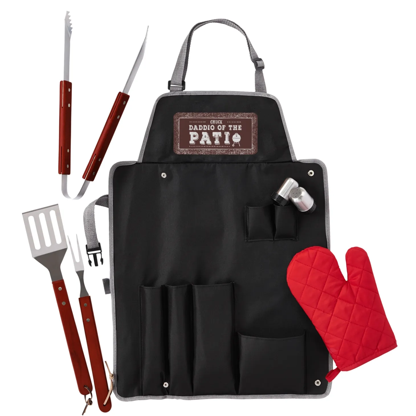 Daddio of the Patio 7 Piece BBQ Set