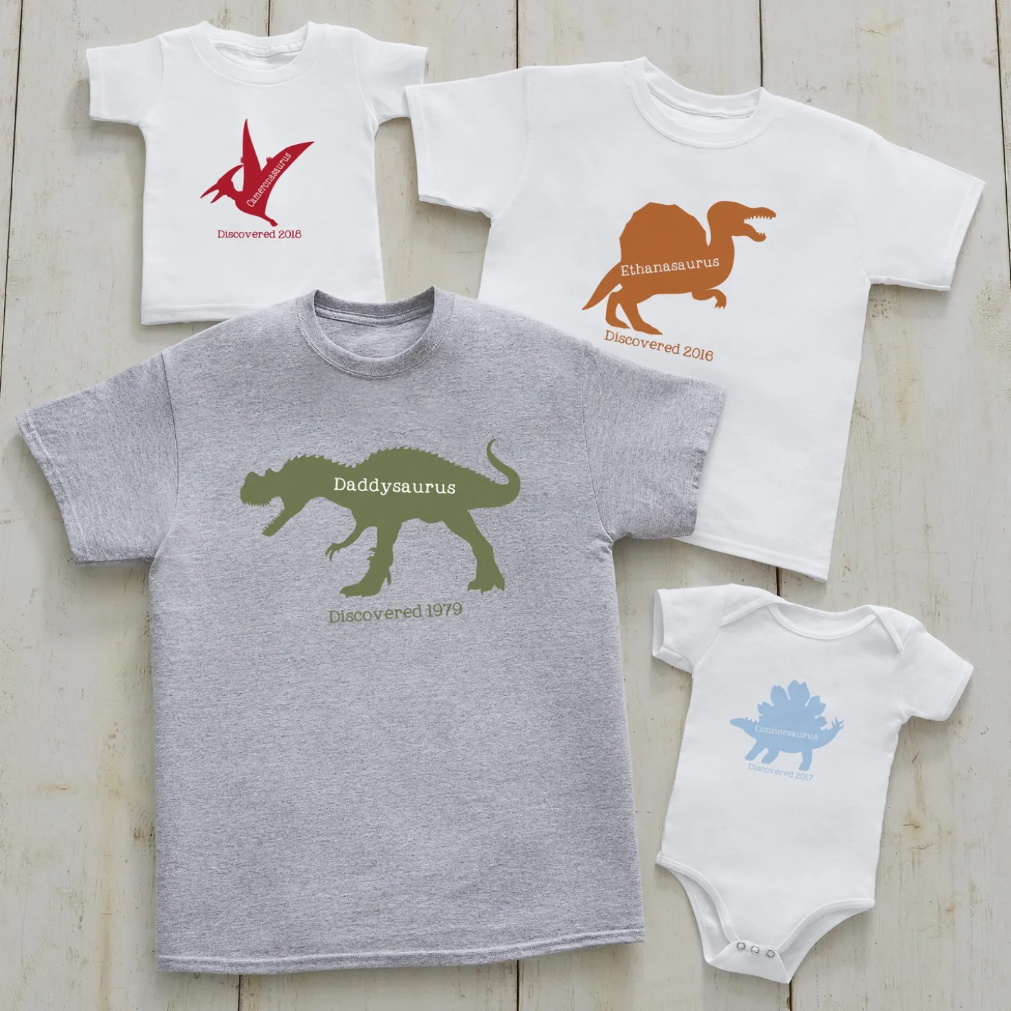 Daddysaurus Family Apparel
