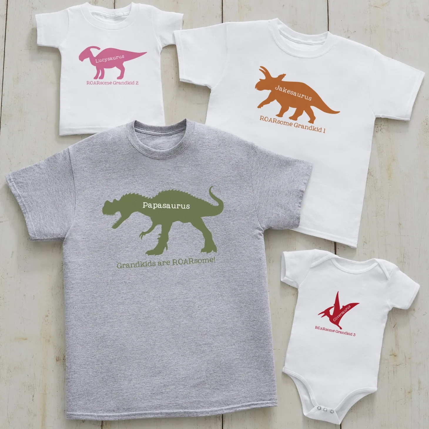 Daddysaurus Family Apparel