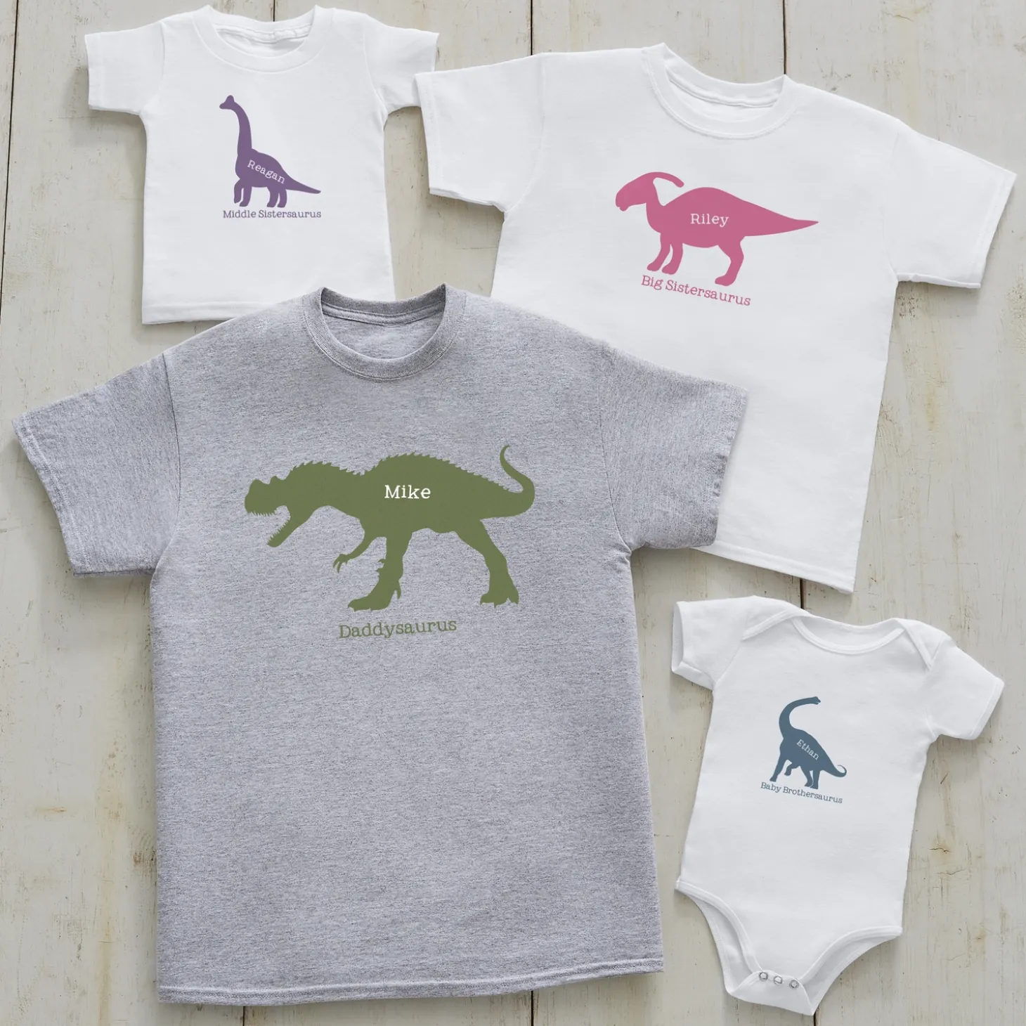 Daddysaurus Family Apparel