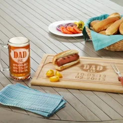 Dad Established Maple Wood Cutting Board